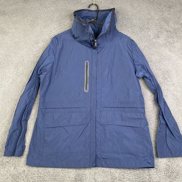 JACK WOLFSKIN STORMLOCK Tech Lab Hard Shell Blue Jacket Men Size XL - Picture 1 of 11